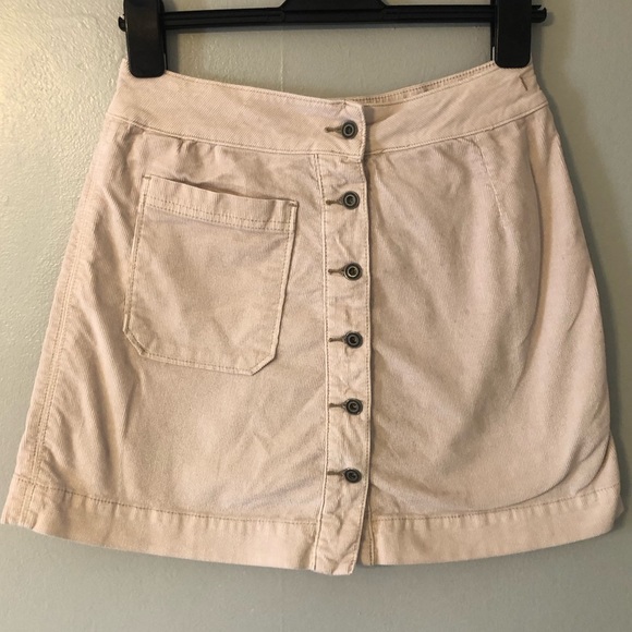 Free People Button Up Skirt - Picture 1 of 5